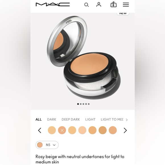 MAC studio fix tech cream to powder foundation N5 - Picture 3 of 3